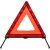 汽车三角架警示牌国标三脚架大车用反光支架安全警示牌车载三角牌 【加厚国标款】+安全锤