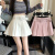 俪韵小屋（Li Yun HouSe）粉色半身裙新款显瘦a字裙甜辣学院风短裙 主图款 XS