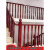 恩宝乐楼梯扶手栏杆包安装铝楼梯扶手栏杆用室内铝合金立柱阁楼阳台护栏 白橡木一米
