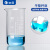 蜀牛 高硼硅耐高温加厚刻度玻璃 高型烧杯 高型玻璃杯 化学实验器材 400ml（2个）