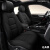 黑马保时捷卡宴Macan帕拉梅拉911Taycan汽车坐垫四季通用新款座套椅垫 经典黑 进口超纤皮