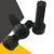尼龙内六角黑色螺丝 杯头螺钉M3-M8 内六方圆柱头螺钉塑料螺丝 M3*8【500个】