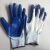 涂胶手套防滑加强耐磨浸胶手套线手套工业搬运工地玻璃劳保手套 鲸奇PVC手套 50对