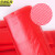 京洲实邦 红色55*80cm/100只 加厚透明手提式背心袋一次性外卖打包方便袋JZSB-HKHF01