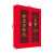 轰烈消防 304不锈钢微型消防柜 304HLWG-1800 1800×1200×400mm 红色 1个