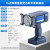 加能手持式喷码机大字符工业用打印生产日期保质期英文数字母智能 16点阵白墨固定四轮平面喷码