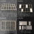 煤质分析烧灰分60*30*15mm等规格陶瓷方船 瓷方舟 灰皿 灰皿架 45*22*14mm陶瓷灰皿