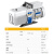 真空泵VRD系列双级旋片式VRD-4/8/16/24/30工业泵电动抽气泵 VPO-68H 专用泵油4升装 现货直