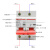 德力西DZ47-125大功率断路器家用空开2P3P4P 80A100A125A空气开关 100A 3P