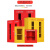 迈恻亦应急物资柜 用品专用柜 应急器材存放柜 实验室安全应急柜 红色1800*1000*500MM 加厚板材