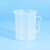 顶郝 刻度杯 塑料烧杯 实验室器皿 塑料量杯 2000ML2个 