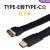 USB3.2挡板线20G前置机箱数据线主板type-e转type-c延长线PCI位 0.7米-TYPE转C公-20G