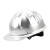 山都澳铝合金安全帽可印字工地建筑监理领导防砸防撞头盔D991银色