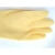 越秀山加厚牛筋纯乳胶橡胶工业套耐用防滑防水耐酸碱厨房洗碗手套 10双手套 M