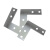 鑫磐基  铝型材配件 40L型连接板钣金加强固定件含紧固件 50/包