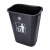 垃圾桶大号长方形无盖餐厅家用厨房塑料大容量商用垃圾分类垃圾桶 分类桶长方形40L(请备注颜色)