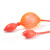 单连球双连球橡胶打气球 实验室全自动滴定管橡胶加压球 手动加压 小号橡胶球胆(4#)1个