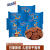 趣多多王子曲奇饼干85g袋装星酥性卡夫达能儿童休闲零食 巧克力味85克 *4包
