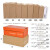 快递鞋盒纸箱 运动鞋发货包装加固纸箱子 三层加硬纸壳箱 22 5x13x34 薄大 三层特硬 常用 1小包