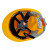 代尔塔  电工安全帽电力安全帽  黄色国网标志