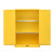工业防爆柜化学品安全柜存放柜12/45储存柜危化品制毒防火防爆箱 明黄色 15加仑(加厚)