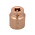 维度 铍青铜防爆风动套筒头（C=1-1/2） 80mm BE110A-80
