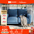 林氏家居原林氏木业布艺沙发 简约现代双人位沙发 网红款小户型沙发LS075 【蓝色绒布】LS075SF6 双人