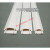 地面线槽 PVC线槽明装线槽地槽地面半圆弧形地板槽走线布线塑料装饰网线压MYFS 带胶(一件一米) 2号穿一根网线1米价