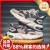 VZLHP361官方男鞋春季新款潮流男士运动厚底增高耐磨休闲透气网NＩKＥ 米灰升级款 39标准运动鞋码