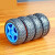 智能小车轮子橡胶玩具车轮轮胎机器人tt马达轮子65*27mm 红色