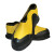 双安 40KV绝缘套鞋 4级带电作业耐压35KV鞋套全橡胶 均码 黄色 均码