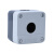 电气 XALB01C 02C 03C 01YC XALJ01C塑料按钮盒 IP65防护等 XALB03C 白色 三孔 不含按钮