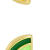 贝奇约翰逊（Betsey Johnson）女士柑橘片双耳钉 Citrus Slice Duo Stud Earrings Multi