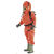 霍尼韦尔 1400020-M-44 EasyChem外置防化服（新料号RP-CC8807072-M/44）橘红色 M-44 1套装