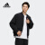 阿迪达斯 （adidas）外套男装春季新款运动服时尚休闲百搭立领梭织夹克棒球服H40231 H40231黑色 XL