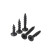 FACEMINI CJ-223黑色十字自攻干壁钉磷化石膏板木螺钉 300个 (3.8)7#*16