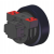 适用AGV车潜伏机器人小车行走轮卧式双轮小车控制系统AGV车立式单舵轮 HZ-XZS-95-400-120