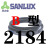 船用SANLUX三力士三角带传动带B2000到2400 B2100 B007 皮带 黑色B-2184三力士