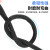 众立诚 纺织套管 自卷式电线保护管电缆包线管编织网管线束护套开口 38mm/1米