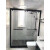 敏壳定制淋浴房干湿分离卫生间一字浴室钢化玻璃门银灰色8mm钢化玻璃 