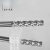 定制55度3刃铝用铣刀镜面高光加长钨钢硬质合金立铣刀CNC数控刀具 D8*50*150*3F