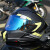 3C认证摩托车头盔男女全覆式机车安全头盔四季蓝牙全盔骑行 机甲黑白 XL码