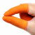 伏兴 FX561 乳胶手指套 加厚耐磨防滑橡胶劳保指套 点钞护指套 橘色麻点-27中号 100只装