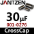 丹麦Jantzen 400 CrossCap 发烧级分频耦合电容音频0.1 30uF/400V/1个1