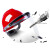 鑫洛芙电焊面罩安全帽式支架面屏防护冲击头戴式焊帽工专用烧氩弧焊接 支架+灰屏