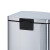 冰禹 BGA-369 脚踏式不锈钢垃圾桶 垃圾分类方形大号带盖垃圾桶 120L四分类(连体) 