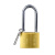 余峰仿铜挂锁优质家用锁具防盗通开锁通用锁大门锁宿舍柜子小号锁 25mm（2把钥匙