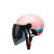 现货电动车3C头盔四季男女电瓶车头盔电瓶车摩托车电动防护头盔 粉色