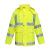 海斯迪克 分体式反光雨衣雨裤 300D套装防汛环卫交通 荧光黄 2XL