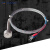 K型磁性热电偶表面强磁吸附式温度传感器磁性耐高温度探头感温线 5米高温强磁400